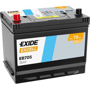 031SE Exide Excell Car Battery EB705 (EX22)