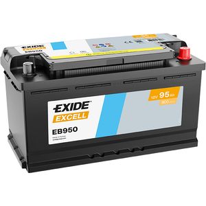 EB950 Exide Excell Car Battery 017SE
