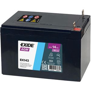 Exide EK143 AGM Auxiliary Car Battery (24410309R Twizy)