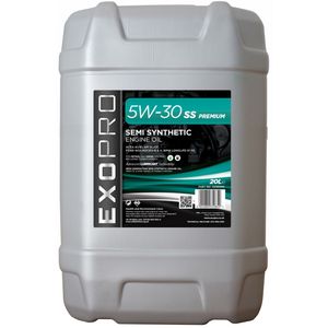 U212D20L EXOPRO 5W-30 SS Premium Semi Synthetic Engine Oil 20L U212