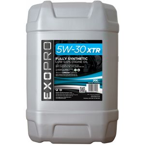 U225D20L EXOPRO 5W-30 XTR Fully Synthetic Engine Oil 20L U225