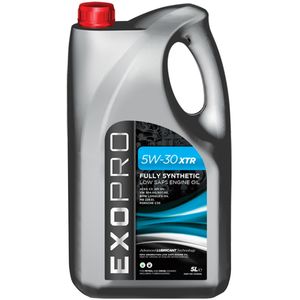 U225S5L EXOPRO 5W-30 XTR Fully Synthetic Engine Oil 5L U225