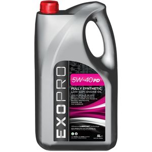 U226S5L EXOPRO 5W-40 PD Fully Synthetic Engine Oil 5L U226