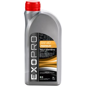 U234S1L EXOPRO 5W-40 Premium Fully Synthetic Engine Oil 1L U234