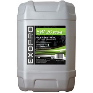 U236D20L EXOPRO 5W-20 ECO-B Fully Synthetic Engine Oil 20L U236