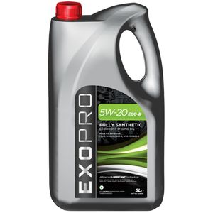 U236S5L EXOPRO 5W-20 ECO-B Fully Synthetic Engine Oil 5L U236