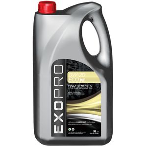 U237S5L EXOPRO 0W-20 ECO VE Fully Synthetic Engine Oil 5L U237