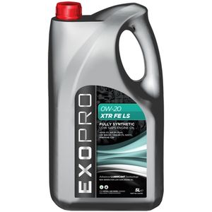 U241S5L EXOPRO 0W-20 XTR FE LS Fully Synthetic Engine Oil 5L U241