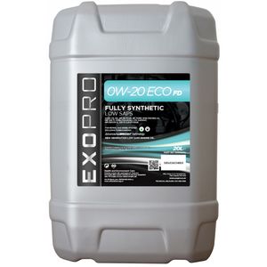 U250D20L EXOPRO 0W-20 ECO FD Fully Synthetic Engine Oil 20L U250