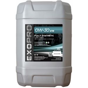 U252D20L EXOPRO 0W-30 XTR LS Fully Synthetic Engine Oil 20L U252
