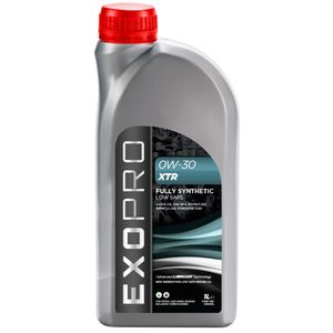 U252S1L EXOPRO 0W-30 XTR LS Fully Synthetic Engine Oil 1L U252