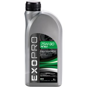 U304S1L EXOPRO 75W-90 FS GL4 & GL5 Fully Synthetic Heavy Duty Gear Oil 1L U304