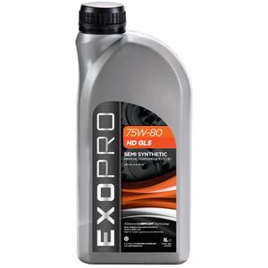 U311S1L EXOPRO 75W-80 HD GL5 Semi Synthetic Manual Gear Oil 1L U311