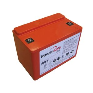SBS 8-12 EnerSys PowerSafe AGM Battery 12v 7Ah 
