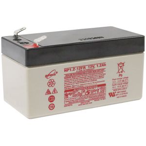 NP1.2-12FR EnerSys Genesis SLA Battery 12v 1.2Ah 