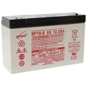 NP10-6 EnerSys Genesis SLA Battery 6v 10Ah