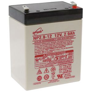 NP2.9-12 EnerSys Genesis SLA Battery 12v 2.9Ah 