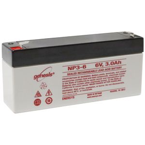 NP3-6 EnerSys Genesis SLA Battery 6v 3Ah 