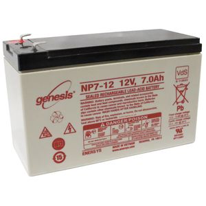 NP7-12 EnerSys Genesis SLA Battery 12v 7.0Ah 
