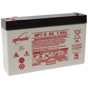 NP7-6 EnerSys Genesis SLA Battery 6v 7Ah 
