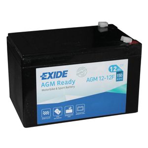 AGM12-12F Exide AGM Ready Motorcycle Battery 12V (4924)