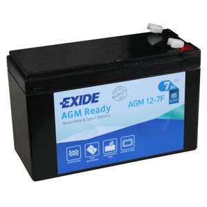 AGM12-7F Exide AGM Ready Motorcycle Battery 12V (4923)