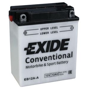 Exide EB12A-A 12V Conventional Motorcycle Battery