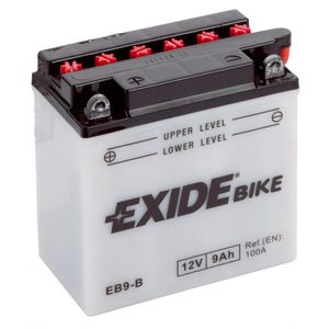 Exide EB9-B 12V Conventional Motorcycle Battery