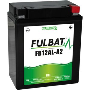 FB12AL-A2 GEL Fulbat Motorcycle Battery YB12AL-A2