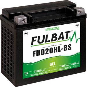 FHD20HL-BS GEL Fulbat Motorcycle Battery YHD20HL-BS