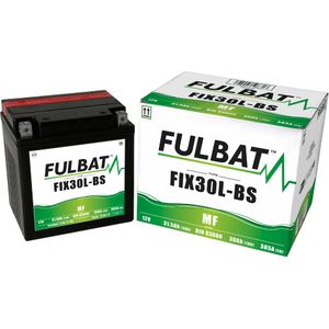 FIX30L-BS MF Fulbat Motorcycle Battery