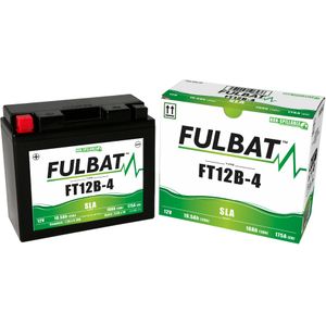 FT12B-4 AGM Fulbat Motorcycle Battery YT12B-4