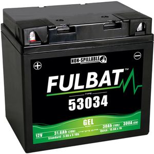 53034 GEL Fulbat Motorcycle Battery
