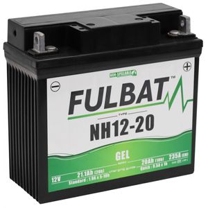 NH12-20 GEL Fulbat Motorcycle Battery 51913