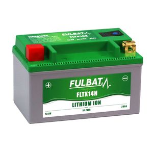 FLTX14H Fulbat Lithium Motorcycle Battery