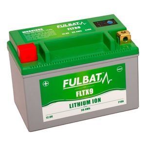 FLTX9 Fulbat Lithium Motorcycle Battery