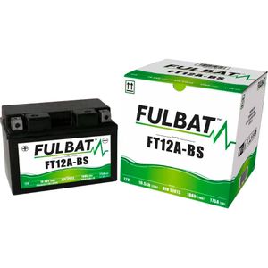 FT12A-BS GEL Fulbat Motorcycle Battery YT12A-BS