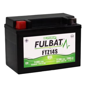 FTZ14S GEL Fulbat Motorcycle Battery