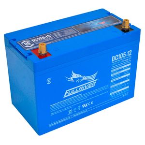 DC105-12 FullRiver DC Series Deep Cycle AGM Leisure Battery 105Ah