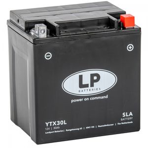 YTX30L SLA Landport Motorcycle Battery