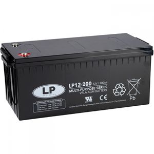LP12-200 Landport Multipurpose VRLA Battery