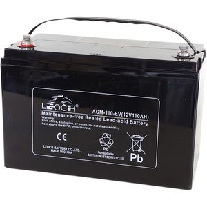 Leoch AGM-110-EV Mobility Battery 12V 110Ah