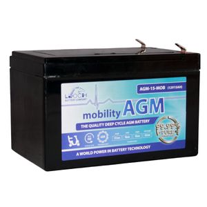 Leoch AGM 15 Mobility Battery 12V 15Ah