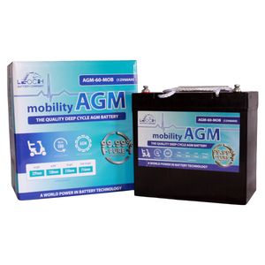 Leoch AGM 60 Mobility Battery 12V 60Ah
