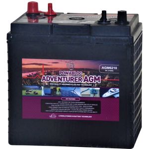 Leoch AGM-6210 Deep Cycle Monobloc Battery 6V T105-AGM