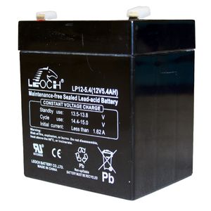 Leoch LP12-5.4 12V 5.4Ah Sealed Battery