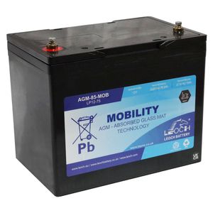 Leoch AGM 85 Mobility Battery 12V 85Ah