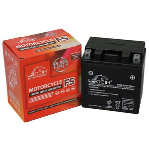 YB10L-A2 Leoch Powerstart AGM Motorcycle Battery EB10-3