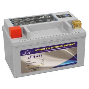 LFPS-X14 Leoch Powerstart Lithium Motorcycle Battery