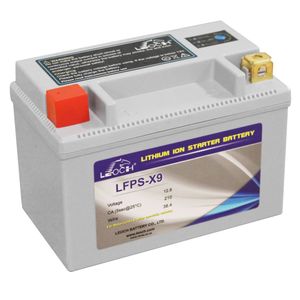 LFPS-X9 Leoch Powerstart Lithium Motorcycle Battery